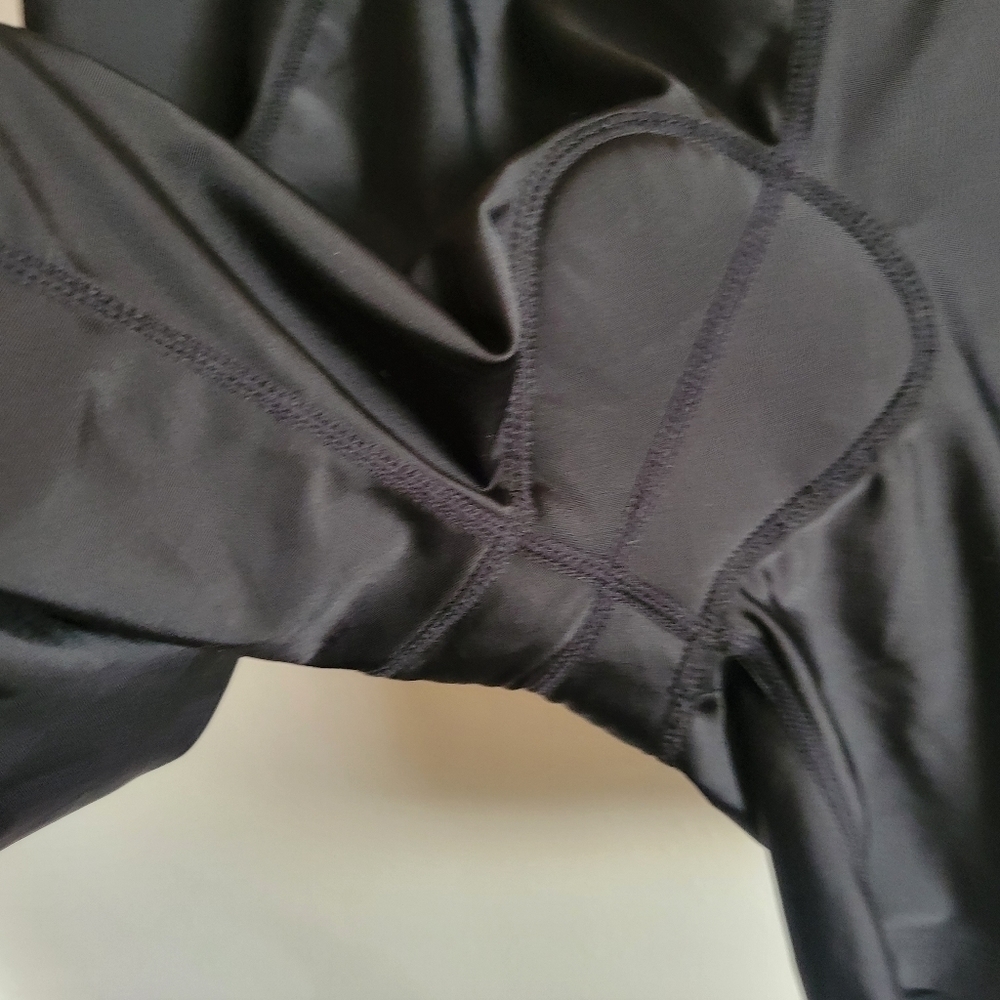 Canadian Padded Bike Shorts Stretchy Black M Medium - Picture 4 of 10